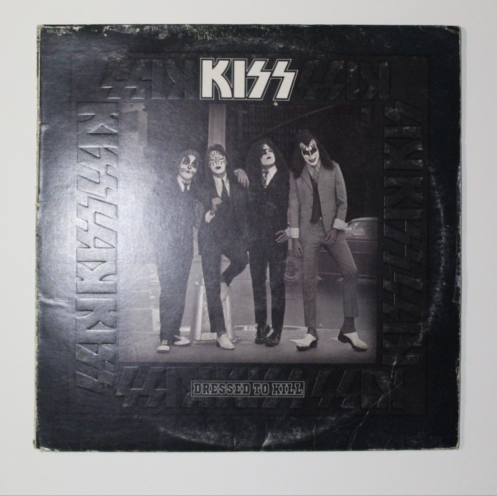 KISS Dressed To Kill Original 1975 Vinyl Casablanca Pressing NBLP 7016